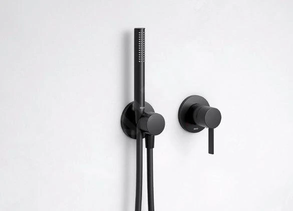 Keuco IXMO - Stopkraan Met Slangaansluiting En Handdouchehouder Inbouw, Mat Zwart 59541370201 5 Keuco IXMO - Stopkraan Met Slangaansluiting En Handdouchehouder Inbouw, Mat Zwart 59541370201 - Afbeelding 3