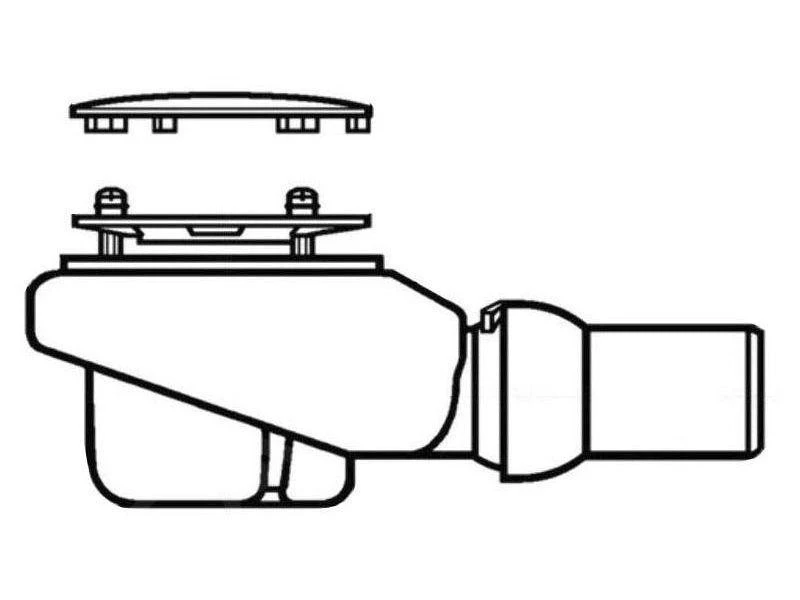 Villeroy & Boch Subway Infinity - Afvoergarnituur Tempoplex Plus, Diameter 90 Mm, Mat Chroom 92250069 3 Villeroy & Boch Subway Infinity - Afvoergarnituur Tempoplex Plus, Diameter 90 Mm, Mat Chroom 92250069