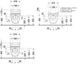 Duravit Starck 3 - Wandcloset Voor SensoWash, Wit 2226590000 10 Duravit Starck 3 - Wandcloset Voor SensoWash, Wit 2226590000 -Hansgrohe Winkel 0be39689398e49ebca185e9a