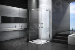 Lansanit LitLUX Brix - Douchecabine 4 Delig 900x900 Mm, Glanzend Aluminium/helder Glas HRY99 -Hansgrohe Winkel 0c0f1565375daad461201de4 1