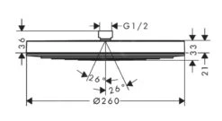 Voorkant -Hansgrohe Winkel 0cdf12fb8e1692e4fb738f6b