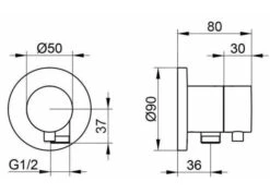 Keuco IXMO - Afsluit- En Omstelventiel Inbouw, 3-weg, Met Slangaansluiting, Mat Aluminium 59549171101 -Hansgrohe Winkel 0ffdaab43ac823748c9a1836