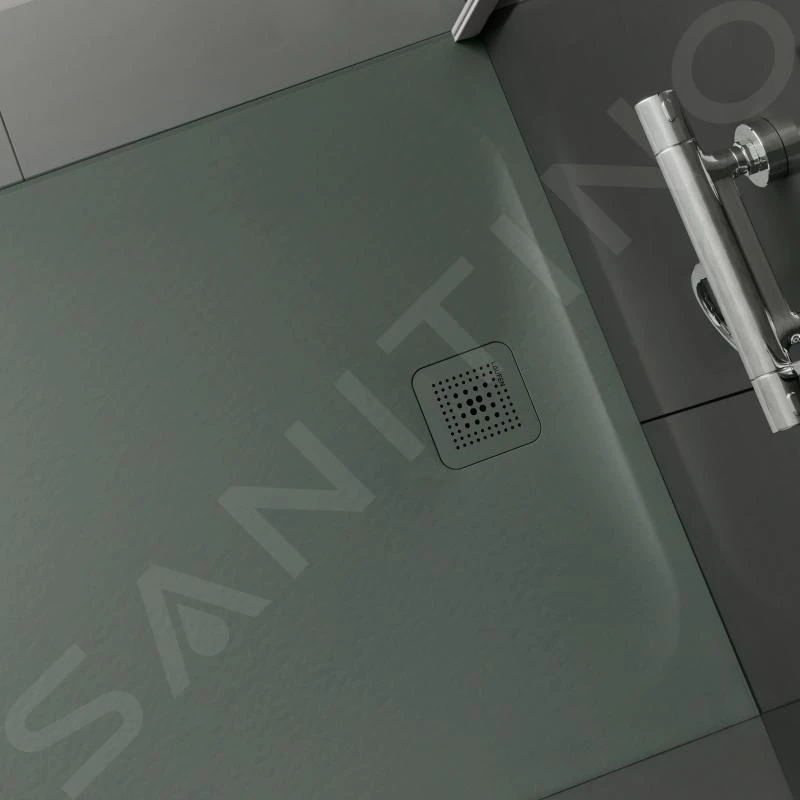 Laufen Pro - Douchebak 1100x900 Mm, Mat Betongrijs H2129550790001 5 Laufen Pro - Douchebak 1100x900 Mm, Mat Betongrijs H2129550790001 - Afbeelding 3