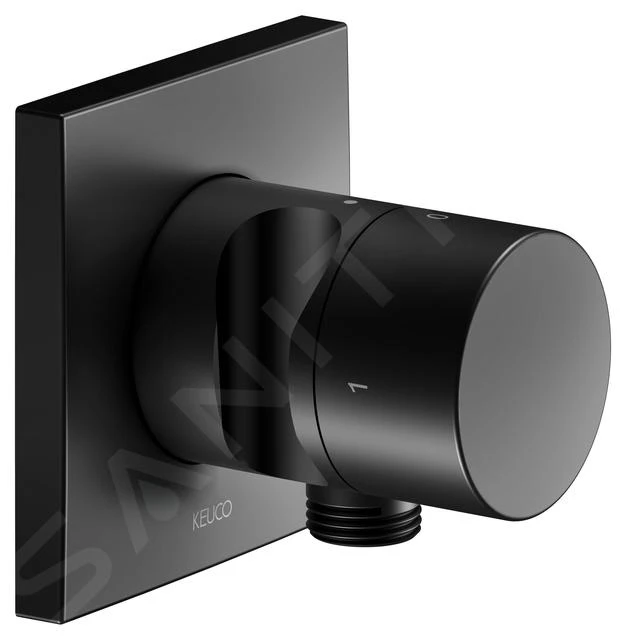 Keuco IXMO - 2-weg Stop- En Omstelkraan Met Slangaansluiting En Handdouchehouder Inbouw, Mat Zwart 59557370202 3 Keuco IXMO - 2-weg Stop- En Omstelkraan Met Slangaansluiting En Handdouchehouder Inbouw, Mat Zwart 59557370202