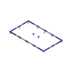 Villeroy & Boch Toebehoren - ViFrame Montageframe Voor Kleinformaat Douchebakken (tot 1000 X 1000) U91412100