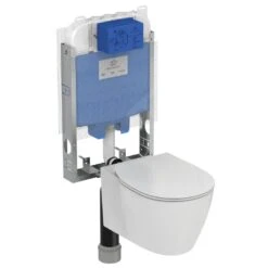 Ideal Standard Connect - Hangend Toilet Met Wc Bril SoftClose, AquaBlade, Wit E049301 -Hansgrohe Winkel 21f14f51a62a80643eac7051