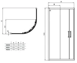 Ideal Standard Connect 2 - Douchecabine 1000x1000 Mm, Silver Bright/helder Glas K9252EO -Hansgrohe Winkel 22fd878f99c919bf92d29f34