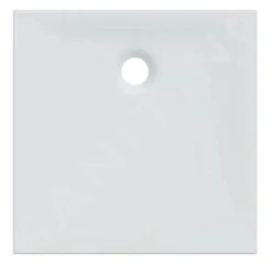 Geberit Nemea - Vierkante Douchebak 800x800 Mm, Anti-slip, Mat Wit 550.590.00.1