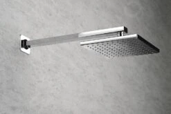 Aqualine Toebehoren - Douchearm 400 Mm, Chroom TQ043 -Hansgrohe Winkel 33a590ea829608fe718e25e0