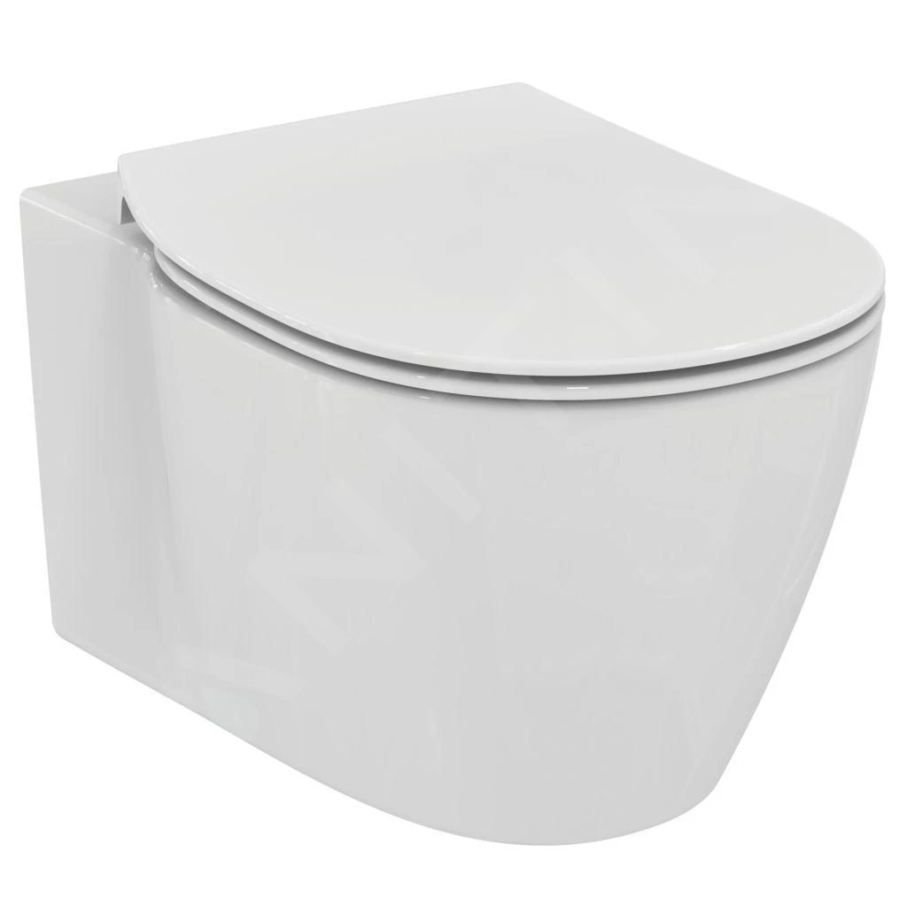 Ideal Standard Connect - Hangend Toilet Met Wc Bril, AquaBlade, Wit E048301 3 Ideal Standard Connect - Hangend Toilet Met Wc Bril, AquaBlade, Wit E048301