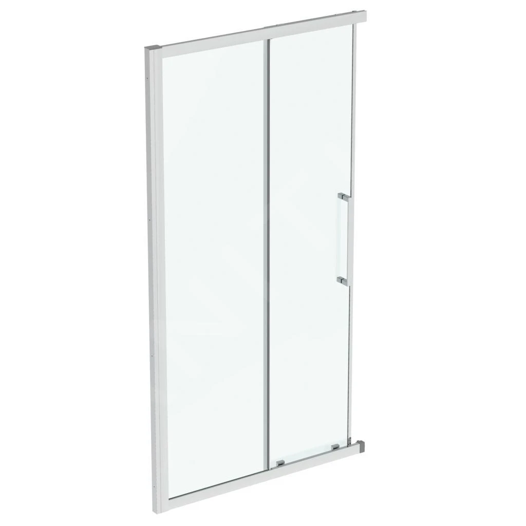 Ideal Standard I.Life - Douche Schuifdeur, Tweedelige, 1100 Mm, Silver Bright/helder Glas T4858EO 3 Ideal Standard I.Life - Douche Schuifdeur, Tweedelige, 1100 Mm, Silver Bright/helder Glas T4858EO