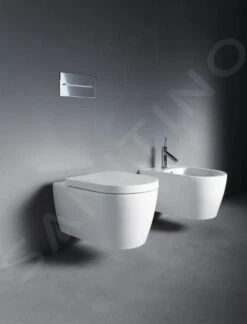 Duravit ME By Starck - Wandcloset, Softclose WC-zitting, Rimless, Alpine Wit 45290900A1 -Hansgrohe Winkel 38c5faf78f7db1b3b253e67c