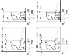 Duravit Starck 3 - Wandcloset Voor SensoWash, Wit 2226590000 9 Duravit Starck 3 - Wandcloset Voor SensoWash, Wit 2226590000 -Hansgrohe Winkel 394285b1a11c6449e2c3edf8