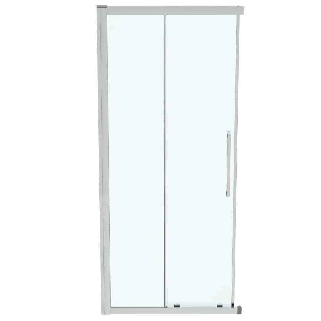 Ideal Standard I.Life - Douche Schuifdeur, Tweedelige, 900 Mm, Silver Bright/helder Glas T4856EO 5 Ideal Standard I.Life - Douche Schuifdeur, Tweedelige, 900 Mm, Silver Bright/helder Glas T4856EO - Afbeelding 3