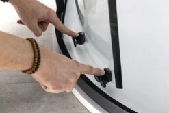 Gelco Sigma - Douchehoek 100x100 Cm, R550, Mat Zwart/helder Glas GS5510B -Hansgrohe Winkel 4179a76620f411d46e9b8ea0 1