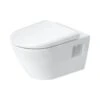 Duravit D-Neo - Hangend Toilet, Rimless, WonderGliss, Wit 25780900001 -Hansgrohe Winkel 422f7dbdbc7b9b3ddfd09581