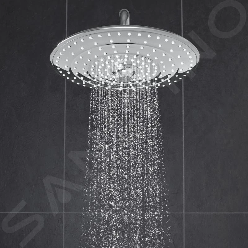 Grohe Euphoria SmartControl - Hoofddouche 260 Mm, 3 Stralensoorten, Douchearm 380 Mm, Chroom 26458000 9 Grohe Euphoria SmartControl - Hoofddouche 260 Mm, 3 Stralensoorten, Douchearm 380 Mm, Chroom 26458000 - Afbeelding 7
