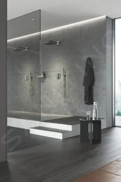Grohe Rainshower SmartActive Cube - Hoofddouche 310, Douchearm 430 Mm, 2-jets, Hard Graphite 26479A00 -Hansgrohe Winkel 43faa43a3bff44a6b01322bc