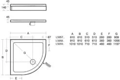 Ideal Standard Simplicity Stone - Douchebak Gietmarmer 910x910 Mm, Wit L505801 -Hansgrohe Winkel 48d42a9762eae490c81ff041 1