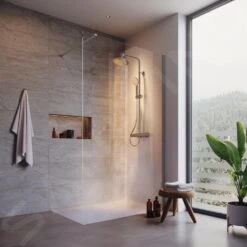 Ideal Standard Connect 2 - Douchewand Wetroom 900 Mm, Silver Bright/helder Glas K9377EO 9 Ideal Standard Connect 2 - Douchewand Wetroom 900 Mm, Silver Bright/helder Glas K9377EO -Hansgrohe Winkel 4958547c934d1a3eccc49ce7 2