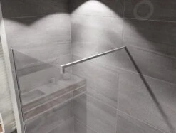 Lansanit LitEX - Walk-In Douchewand, 1000 Mm, Helder Glas W100-C -Hansgrohe Winkel 4ea48f68c148d40c95ccac3d