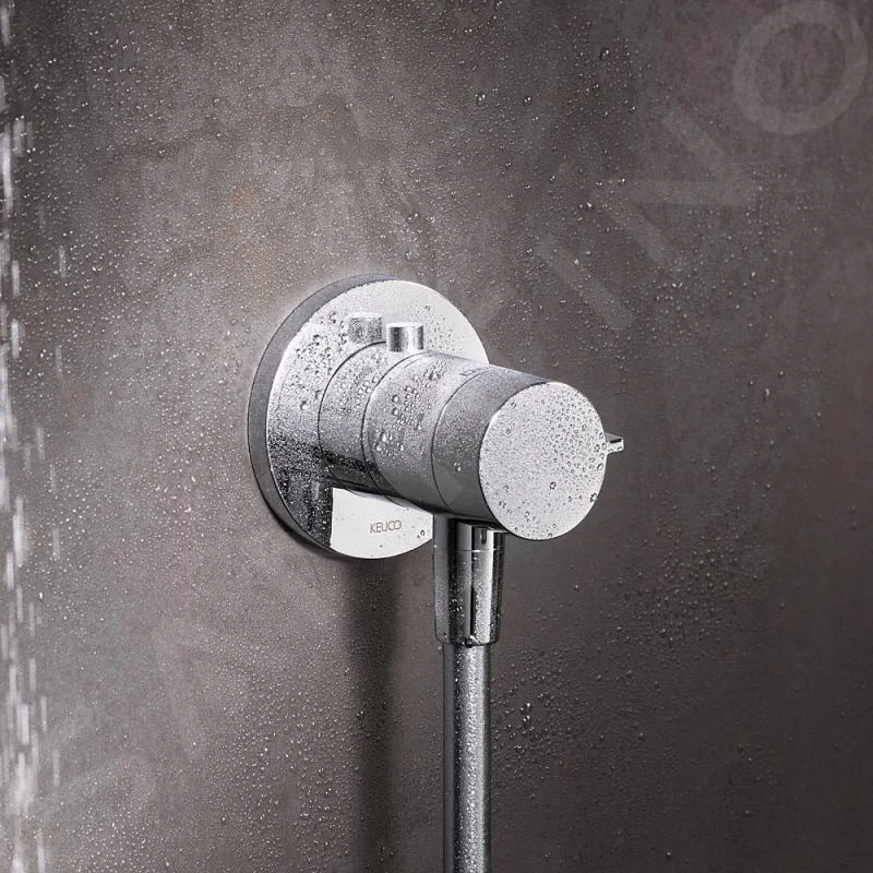 Keuco IXMO - Inbouw Thermostatische Kraan, Met Slangaansluiting, Chroom 59554010001 6 Keuco IXMO - Inbouw Thermostatische Kraan, Met Slangaansluiting, Chroom 59554010001 - Afbeelding 4