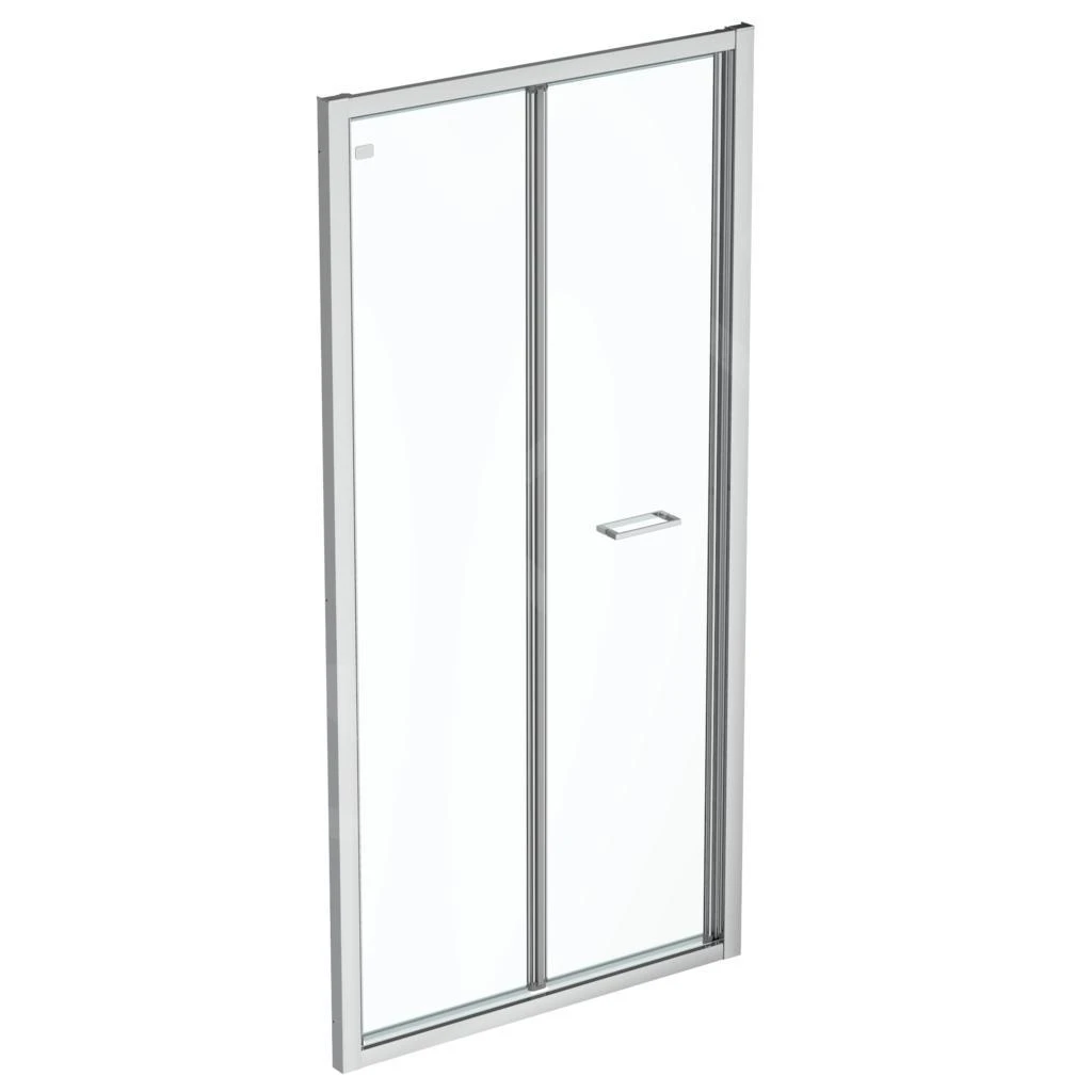 Ideal Standard Connect 2 - Vouwdeur 1000 Mm, Silver Bright/helder Glas K9289EO 3 Ideal Standard Connect 2 - Vouwdeur 1000 Mm, Silver Bright/helder Glas K9289EO