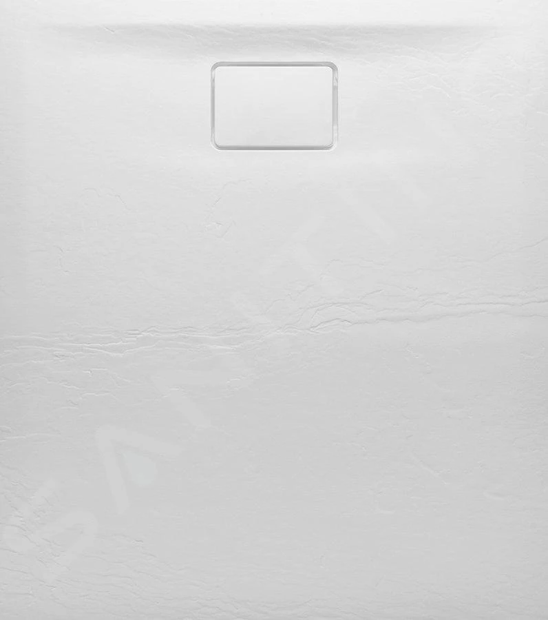 Sapho Acora - Douchebak 1200x900 Mm, Gegoten Marmer, Decor Witsteen AC005 3 Sapho Acora - Douchebak 1200x900 Mm, Gegoten Marmer, Decor Witsteen AC005