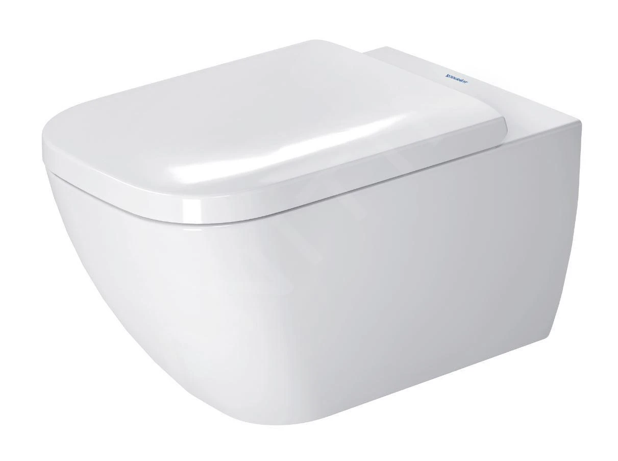 Duravit Happy D.2 - Wandtoilet, Met HygieneGlaze, Alpine Wit 2221092000 3 Duravit Happy D.2 - Wandtoilet, Met HygieneGlaze, Alpine Wit 2221092000