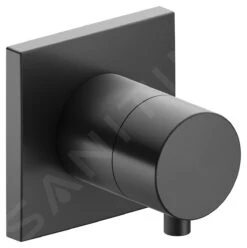 Keuco IXMO - Afsluit- En Omstelventiel Inbouw, 2-weg, Zwart Chroom 59557131002