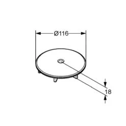 Kludi Tasso - Plug Voor Sifon Tasso, Chroom 7137005-00 5 Kludi Tasso - Plug Voor Sifon Tasso, Chroom 7137005-00 -Hansgrohe Winkel 66223ed9c355b0523e599098