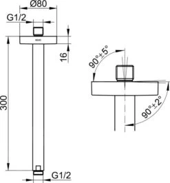 Keuco Elegance - Douchearm Voor Wandaansluiting, Lengte 300 Mm, Mat Zwart 51689370300 -Hansgrohe Winkel 6b2adaa623d254a6d37e070f