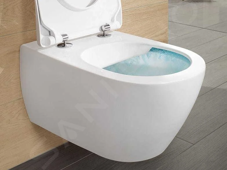 Villeroy & Boch Subway 2.0 - Wandcloset, DirectFlush, AntiBac, CeramicPlus, Alpine Wit 5614R0T2 5 Villeroy & Boch Subway 2.0 - Wandcloset, DirectFlush, AntiBac, CeramicPlus, Alpine Wit 5614R0T2 - Afbeelding 3