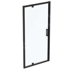 Ideal Standard Connect 2 - Douchedeur Draaibaar 800 Mm, Zwart/helder Glas K9268V3