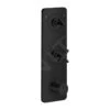 Axor Citterio E - Thermostatische Inbouwkraan, Voor 2 Functies, Mat Zwart 36703670