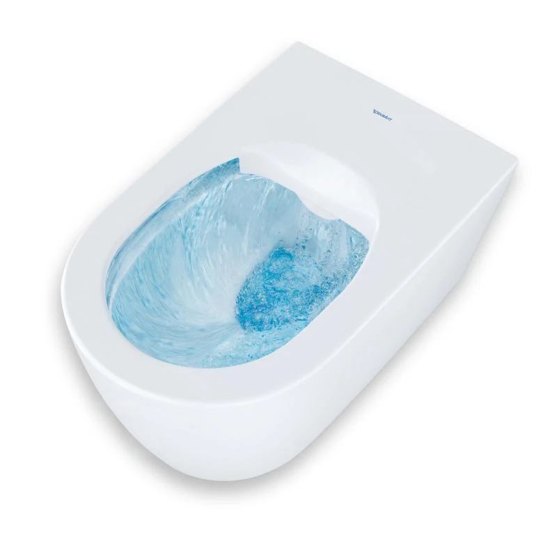 Duravit ME By Starck - Hangend Toilet Met HygieneFlush, Rimless, HygieneGlaze, Wit/mat Wit 2579099000 5 Duravit ME By Starck - Hangend Toilet Met HygieneFlush, Rimless, HygieneGlaze, Wit/mat Wit 2579099000 - Afbeelding 3