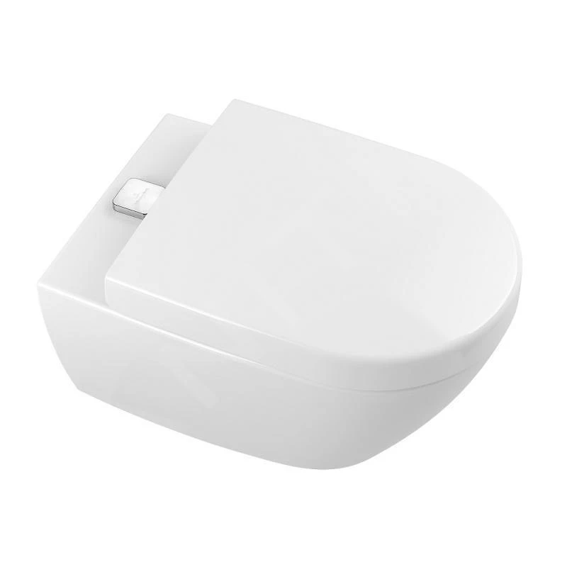 Villeroy & Boch Subway 2.0 - Wandcloset Met Diepspoel, AntiBac, Met CeramicPlus, Alpine Wit 5614A1T2 5 Villeroy & Boch Subway 2.0 - Wandcloset Met Diepspoel, AntiBac, Met CeramicPlus, Alpine Wit 5614A1T2 - Afbeelding 3