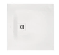 Duravit Sustano - Douchebak, 800x800 Mm, DuraSolid, Mat Wit 720269740000000