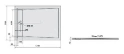Polysan Douchebakken - VARESA Douchebak Met Klep, 1200x800 Mm, Wit 71604 -Hansgrohe Winkel 8bad81134532ca01e1610459