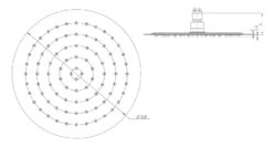 Sapho Slim - Slim Hoofddouche, Diameter 250 Mm, Gepolijst Roestvrij Staal MS574 -Hansgrohe Winkel 8d03276963a662c31800c9a3