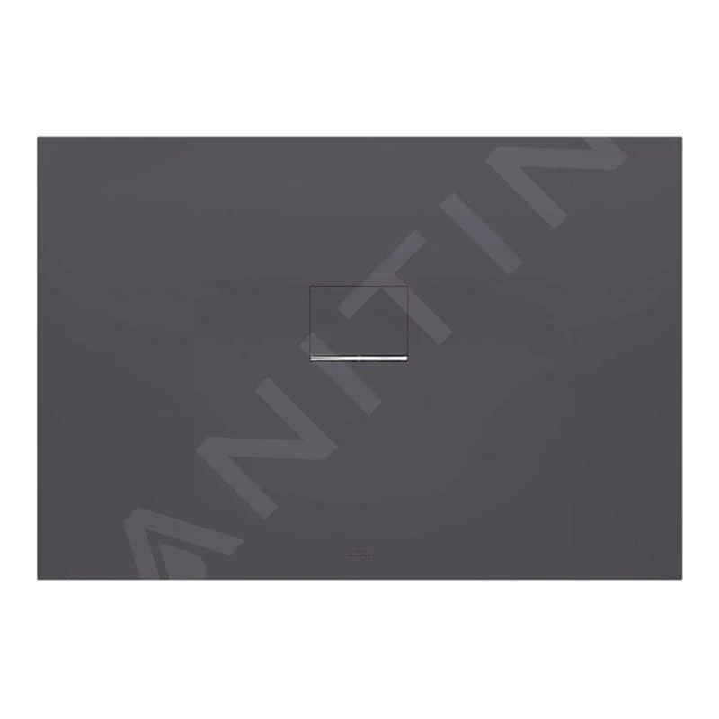 Villeroy & Boch Squaro Infinity - Douchebak, 900x1200 Mm, Quaryl, Antraciet UDQ1290SQI2V-1S 3 Villeroy & Boch Squaro Infinity - Douchebak, 900x1200 Mm, Quaryl, Antraciet UDQ1290SQI2V-1S