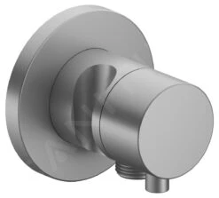 Keuco IXMO - Omstelventiel Inbouw, 2-weg, Met Slangaansluiting En Douchehouder, Mat Aluminium 59556171201