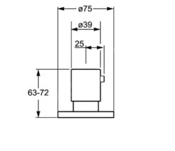 Hansa Living - Afbouwdeel Voor Inbouwstopkraan, Chroom 06289105 -Hansgrohe Winkel 922d5fad5785d947ec756fa2