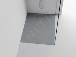 Sapho Acora - Douchebak 1000x800 Mm, Gegoten Marmer, Decor Grijze Steen AC023 17 Sapho Acora - Douchebak 1000x800 Mm, Gegoten Marmer, Decor Grijze Steen AC023 -Hansgrohe Winkel 9304952a043e987c10431550