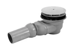 Duravit Toebehoren - Douchebakafvoer, Afvoer Horizontaal, Chroom 790263000000000