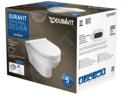 Duravit DuraStyle Basic - Wandcloset, Softclose Zitting, Rimless, Alpine Wit 45620900A1 14 Duravit DuraStyle Basic - Wandcloset, Softclose Zitting, Rimless, Alpine Wit 45620900A1 -Hansgrohe Winkel 9cae7200386011527c28b641