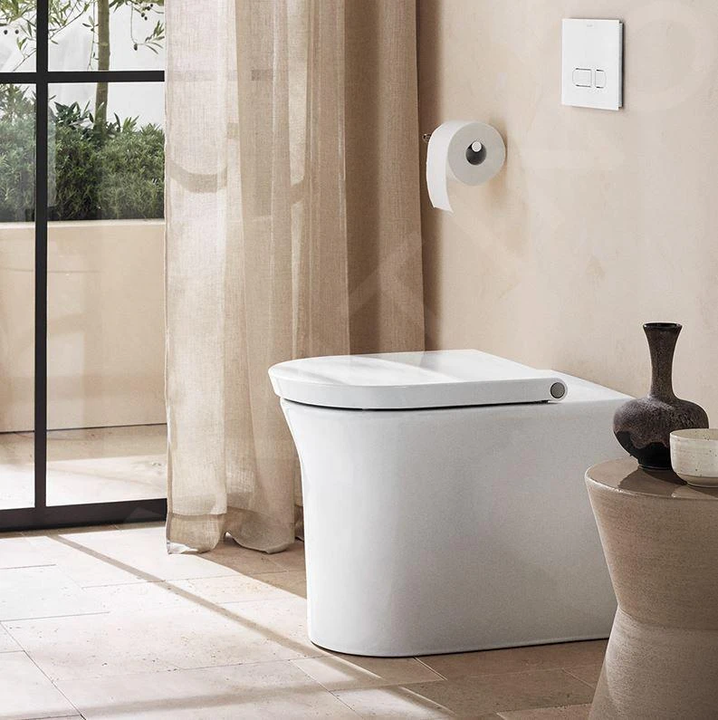 Duravit White Tulip - Staand Toilet, Afvoer Horizontaal, Rimless, Met WonderGliss, Wit 20010900001 5 Duravit White Tulip - Staand Toilet, Afvoer Horizontaal, Rimless, Met WonderGliss, Wit 20010900001 - Afbeelding 3