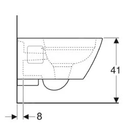 Geberit Selnova Square - Wandcloset, 540x350 Mm, Rimfree, Wit 501.546.01.1 10 Geberit Selnova Square - Wandcloset, 540x350 Mm, Rimfree, Wit 501.546.01.1 -Hansgrohe Winkel a05e6912f2bc1d4f3fc46317