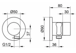 Keuco IXMO - Afsluit- En Omstelventiel Inbouw, 2-weg, Met Slangaansluiting En Douchehouder, Zwart Chroom 59557130201 -Hansgrohe Winkel a0d9b7034acb04e67bcca563 7