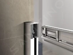 Lansanit LitIN Vati - Douche Schuifdeur 1200 Mm, Glanzend Aluminium/helder Glas SR12-6-190-C -Hansgrohe Winkel a20db7ef86b865c3dd97c09c 1